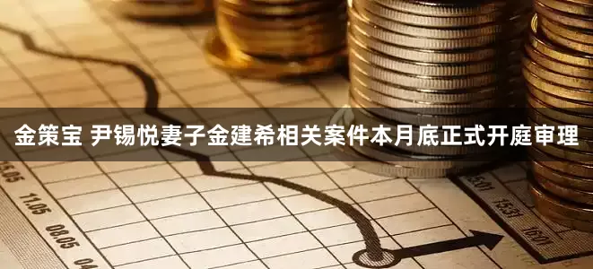 金策宝 尹锡悦妻子金建希相关案件本月底正式开庭审理